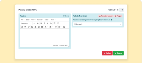 Assessment dan Rubrik
