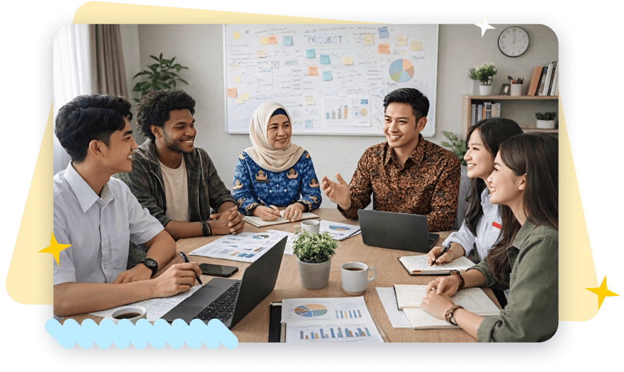 Ilustrasi Gamelab Magang Rombel