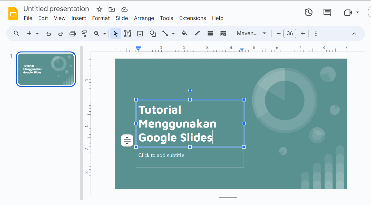 Mengedit Teks Google Slides - GAMELAB.ID