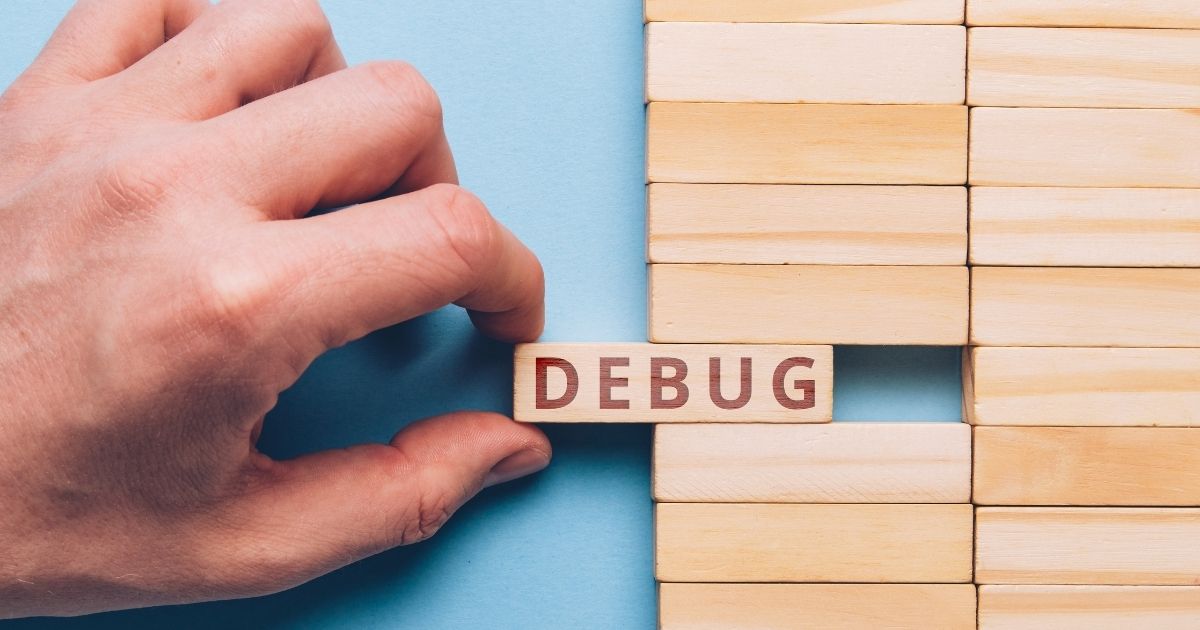 proses debug dalam pemrograman komputer