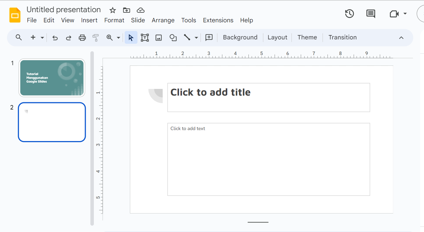 Menambahkan Teks di Google Slides - GAMELAB.ID