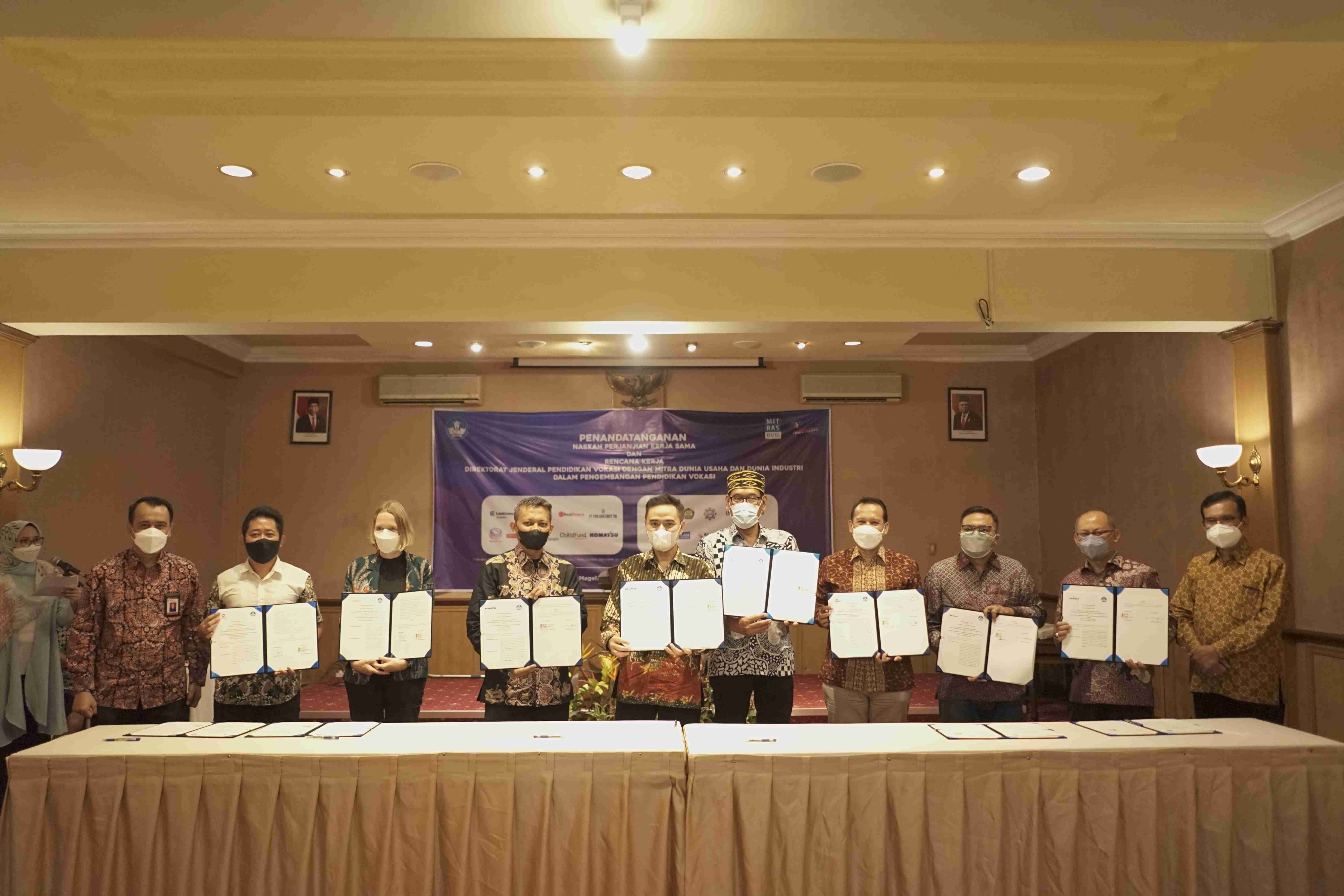Kerja Sama Ditjen Vokasi dengan Mitra Industri