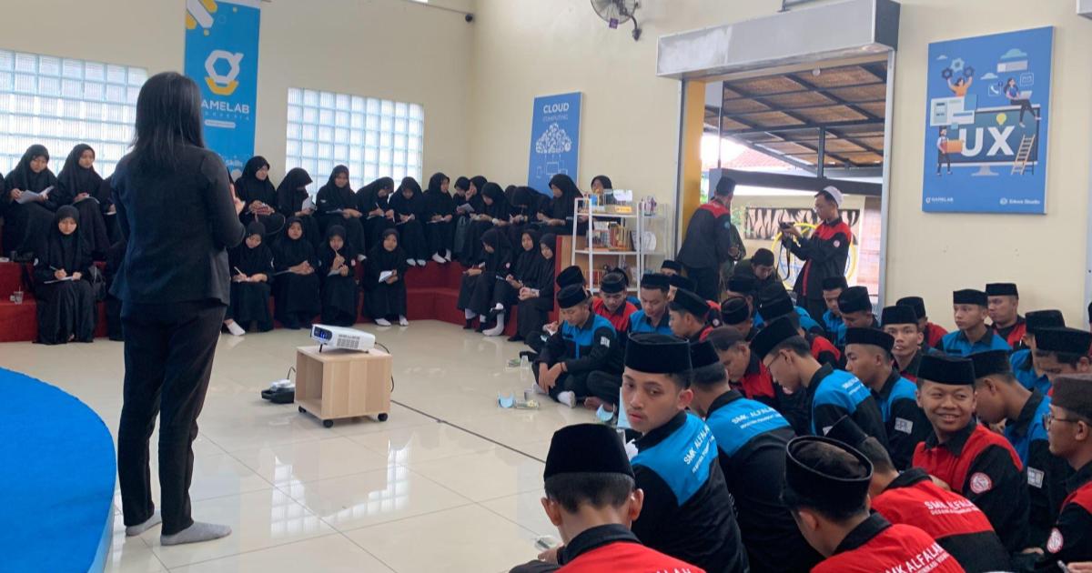 Kunjungan Industri SMK Al-Falah Nagreg Bandung - GAMELAB.ID