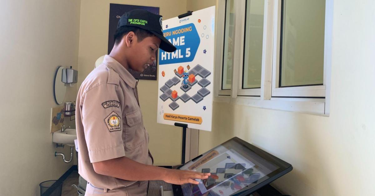 Kunjungan Industri SMK Cipta Karya Prembun Kebumen ke GAMELAB.ID