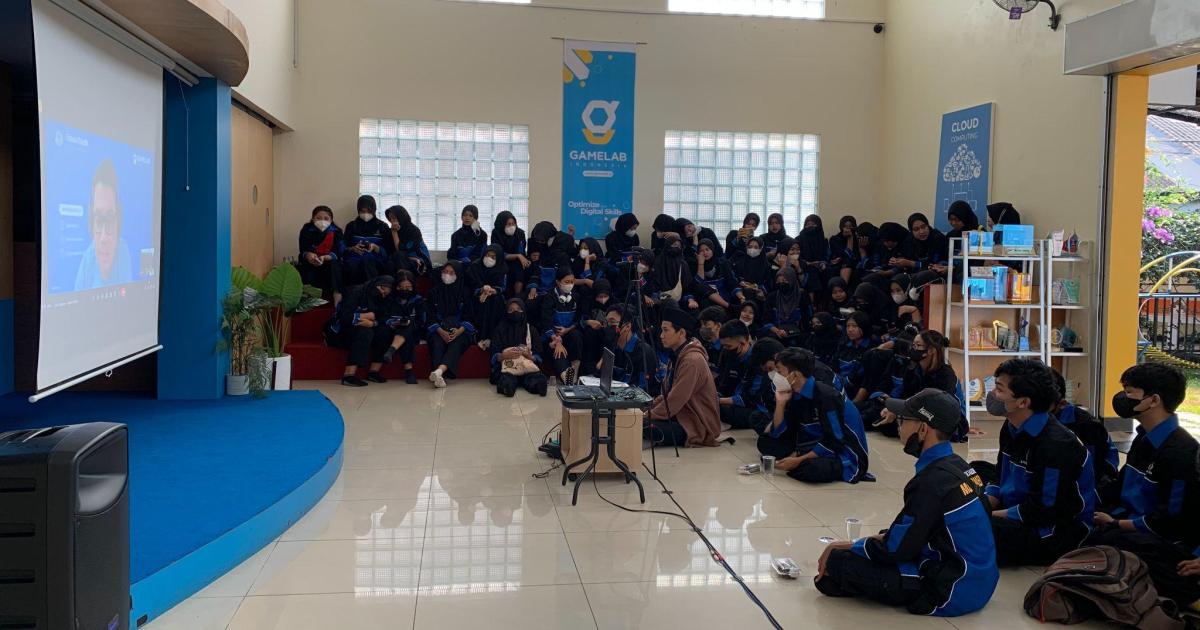 Kunjungan Industri SMK N 3 Kediri ke GAMELAB.ID