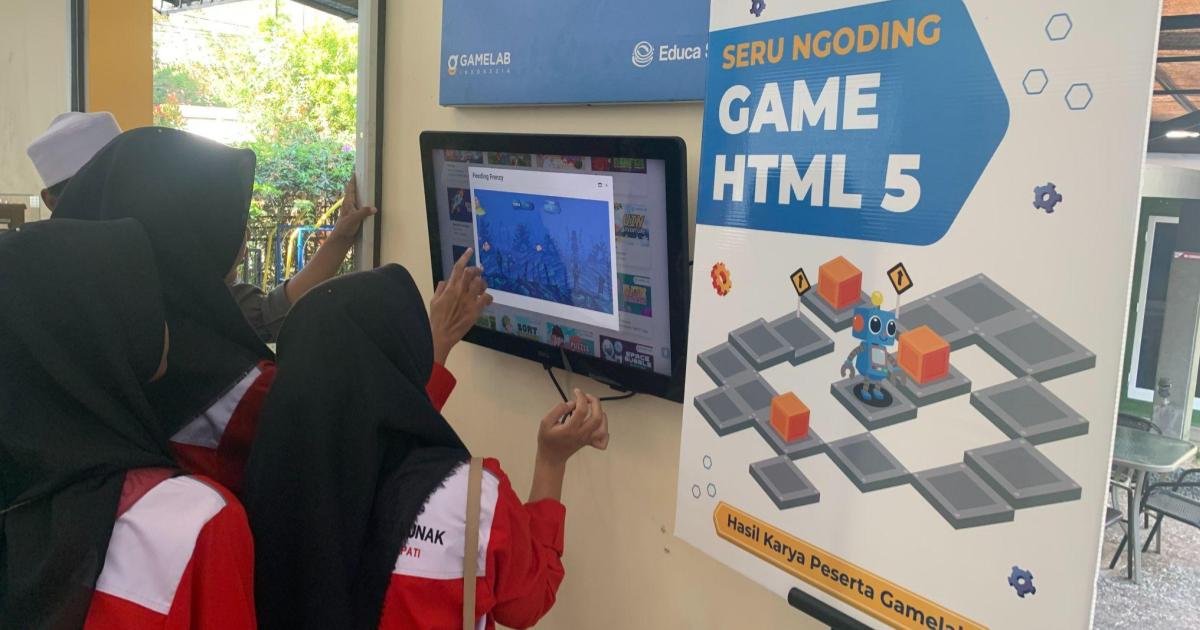 Kunjungan Industri SMK Telkom Terpadu Akn Marzuki - Gamelab