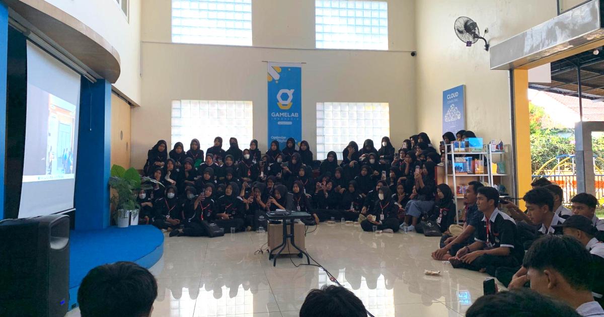 Kunjungan Industri SMKN 1 Gadingrejo ke GAMELAB.ID - GAMELAB.ID