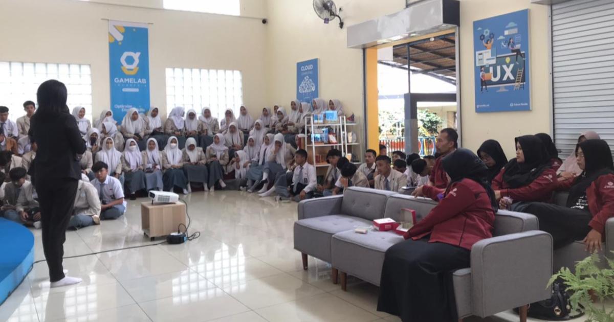 Kunjungan Industri SMK Gema Nusantara Wonosobo ke GAMELAB.ID