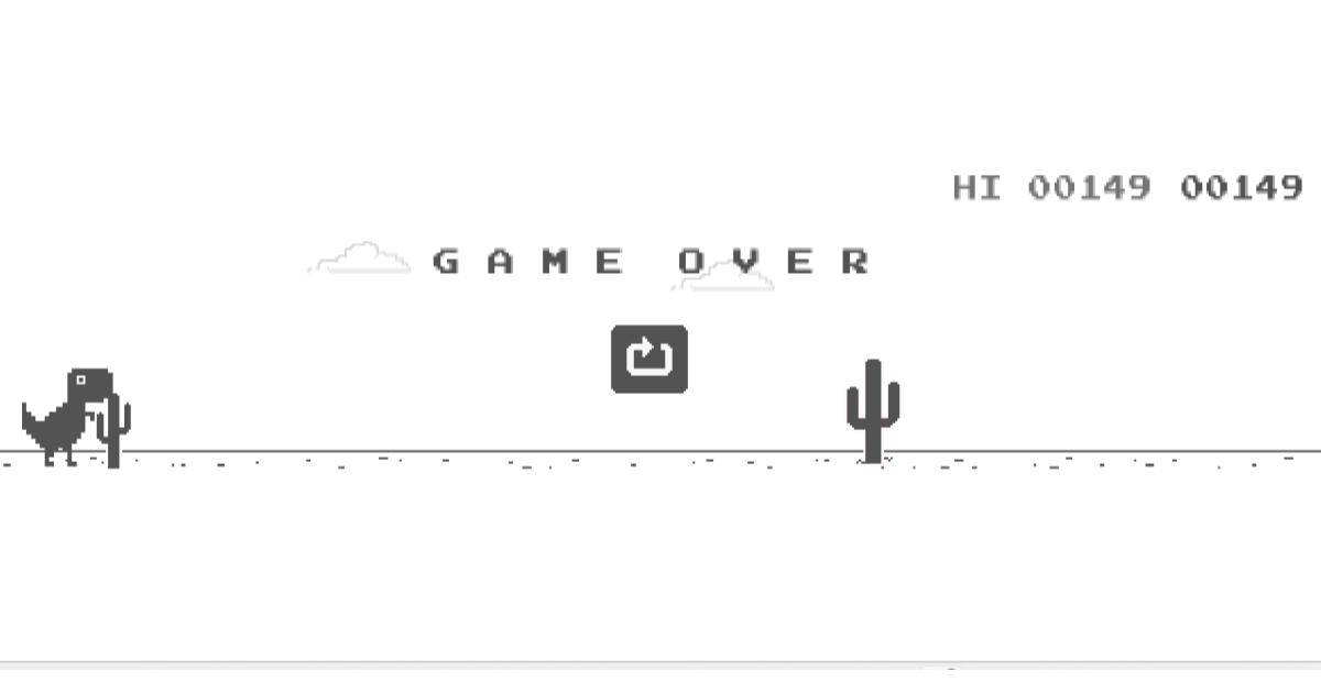 Game Google Chrome T-Rex - GAMELAB.ID