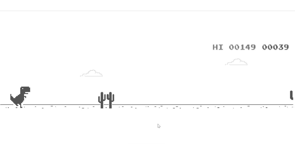 Game Google Chrome T-Rex - GAMELAB.ID