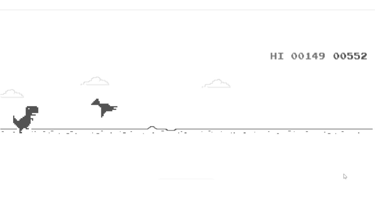 Game Google Chrome T-Rex - GAMELAB.ID