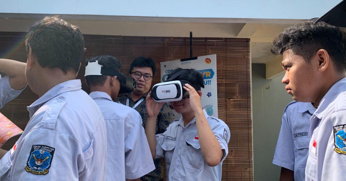 Kunjungan Industri SMK Dharma Bahari Surabaya ke GAMELAB.ID