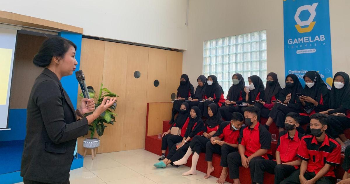 Kunjungan Industri SMK Madani Brebes - GAMELAB.ID