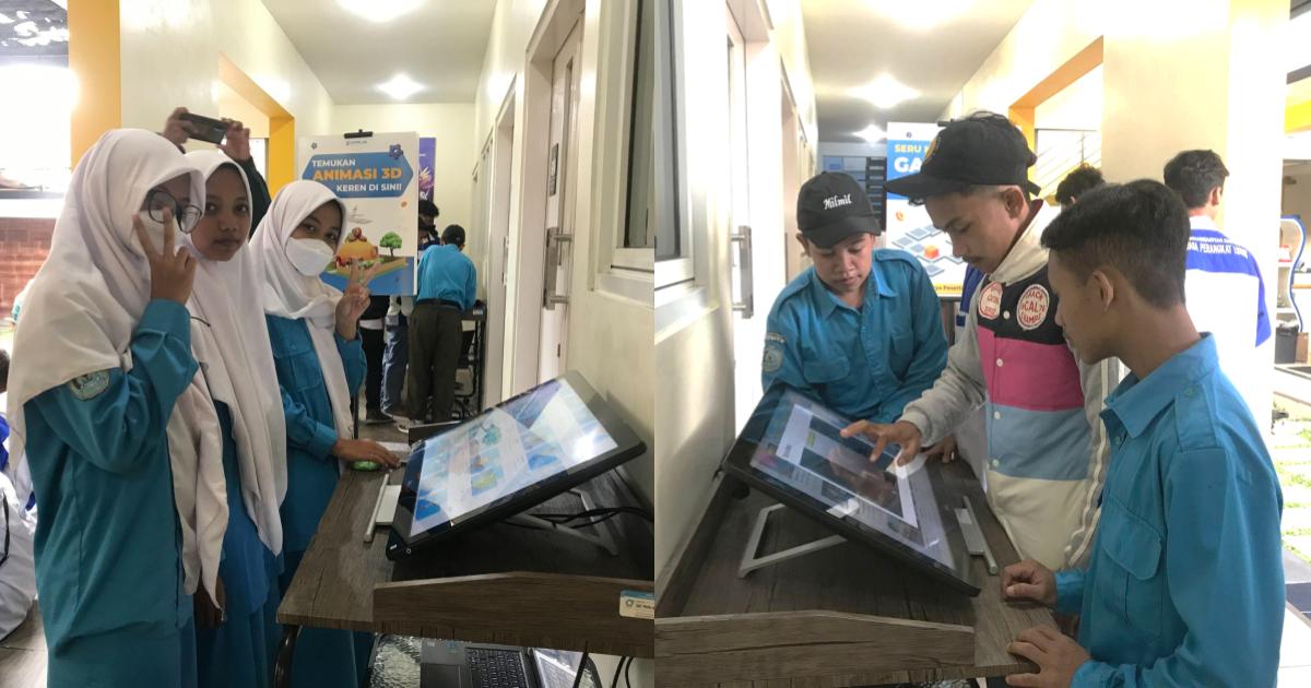 Kunjungan Industri SMK Muhammadiyah Kretek ke GAMELAB.ID