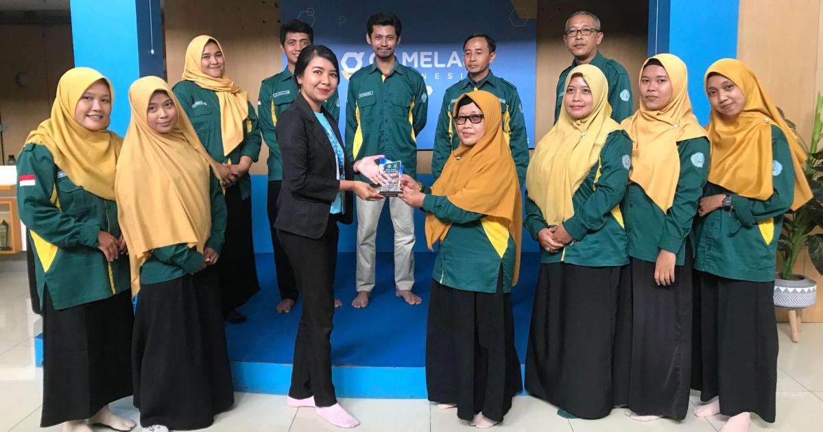 Kunjungan Industri SMK Muhammadiyah Kretek ke GAMELAB.ID