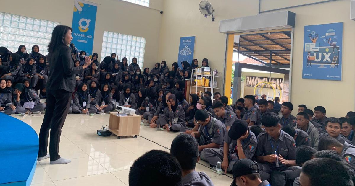 Kunjungan Industri SMK N 1 Talaga - GAMELAB.ID