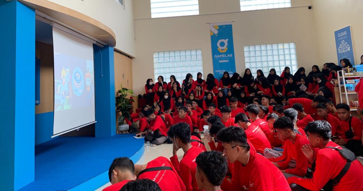 Kunjungan Industri SMK Telkom Lampung ke GAMELAB.ID