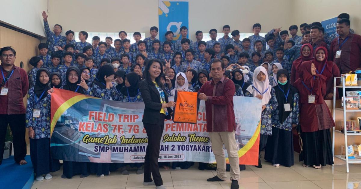 Kunjungan Industri SMP Muhammadiyah 2 Yogyakarta ke GAMELAB.ID
