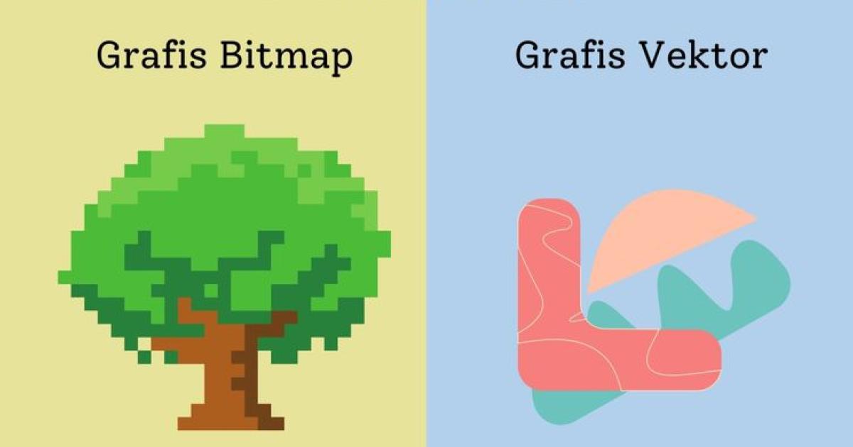 Perbedaan Vector dan Bitmap - kompas.com - GAMELAB.ID