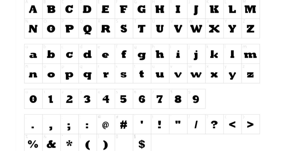 Slab Serif - 1001freefonts.com - GAMELAB.ID