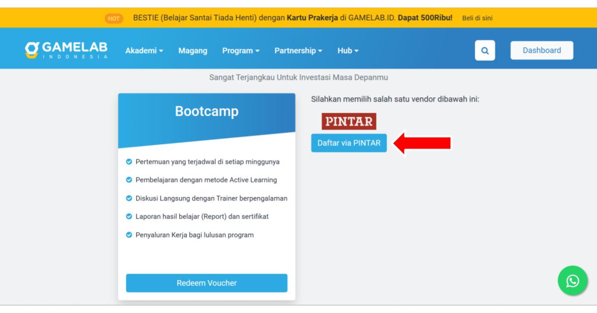 Tutorial Beli Pelatihan Prakerja - GAMELAB.ID