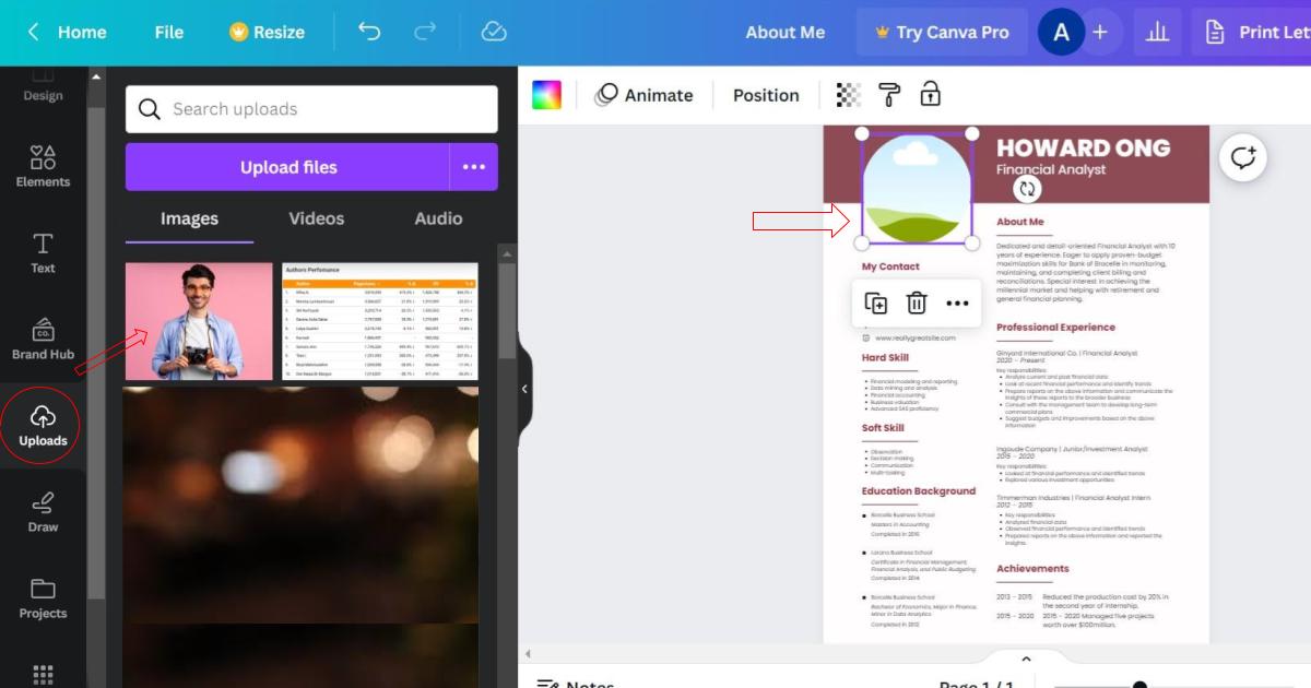 Membuat CV Menggunakan Canva (Tambahkan Foto) - GAMELAB.ID