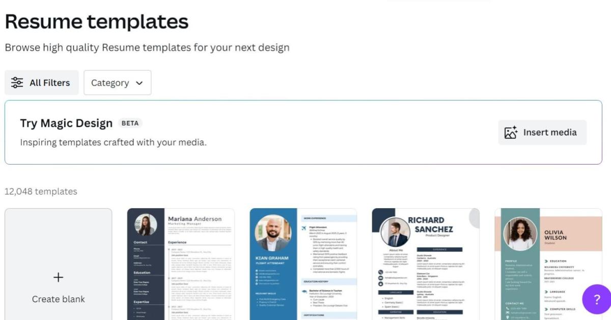 Membuat CV Menggunakan Canva (Resume Templates) - GAMELAB.ID