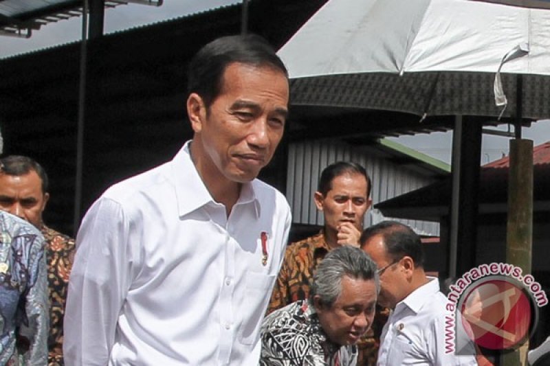 Presiden Joko Widodo (Jokowi). (ANTARA FOTO/Mohammad Ayudha)