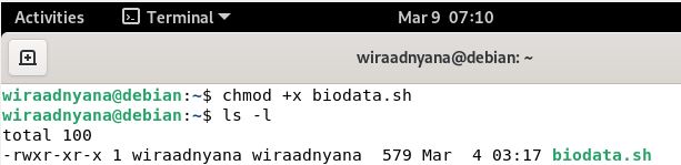 Perintah chmod