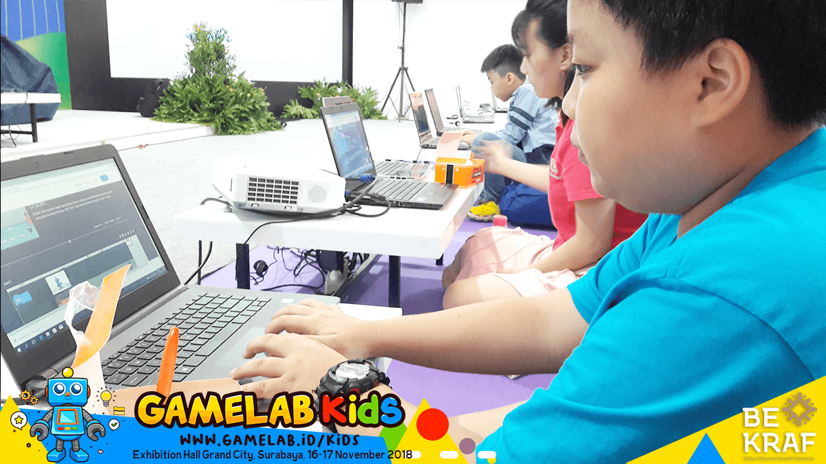 Peserta GameLab Kids 2