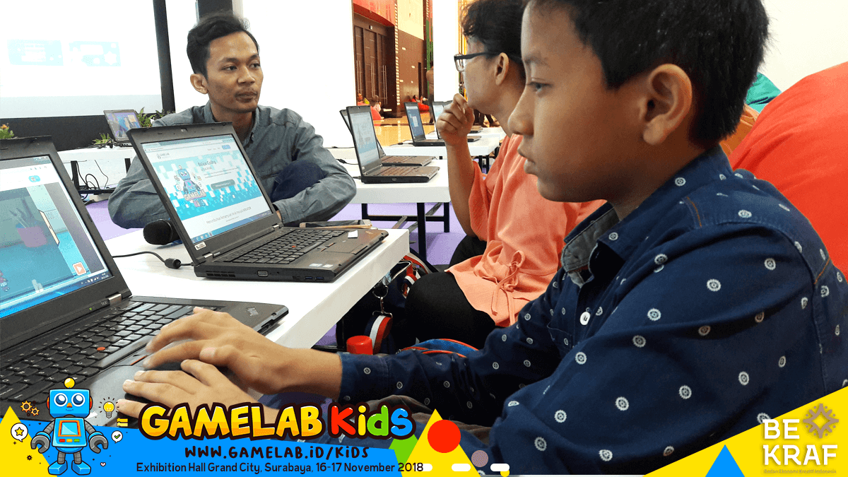 Peserta GameLab Kids 4