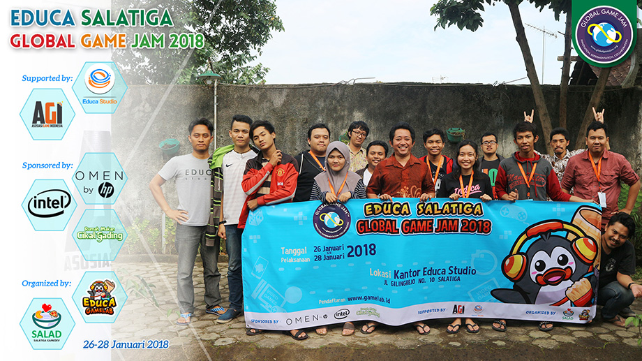 Contoh Global Game Jam 2018 di Salatiga