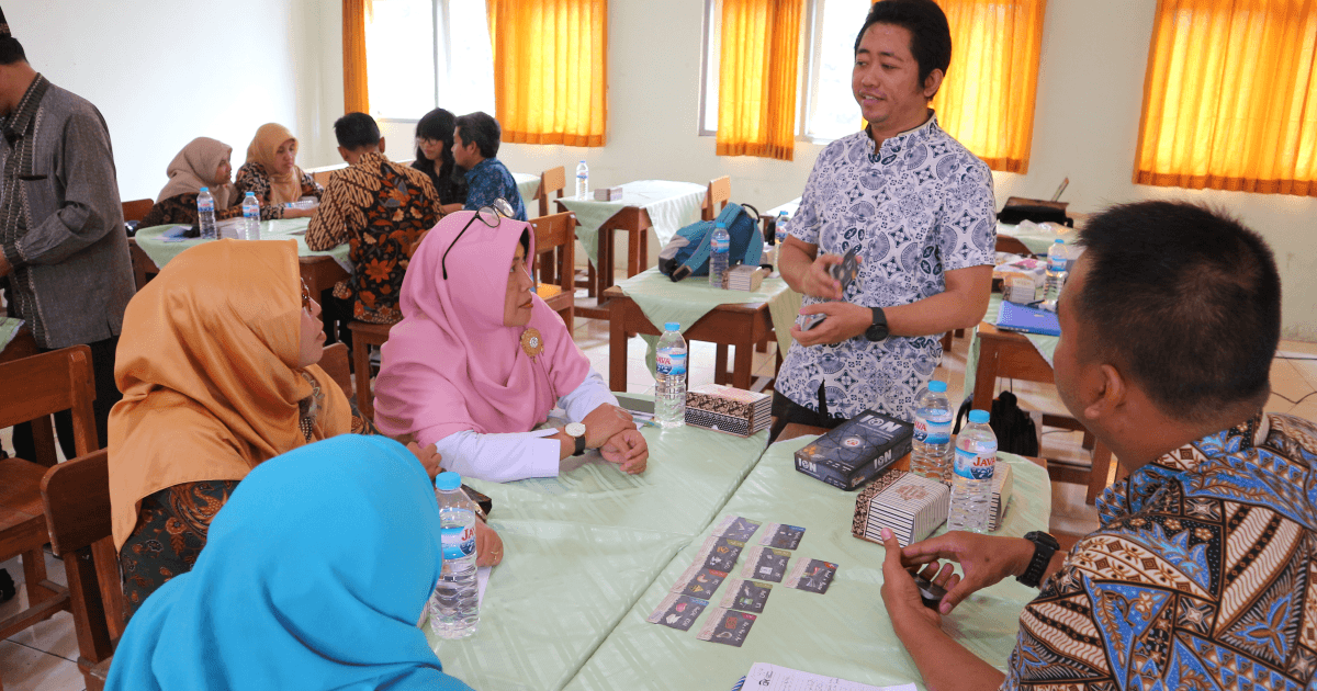 Foto : Penjelasan cara permainan board game