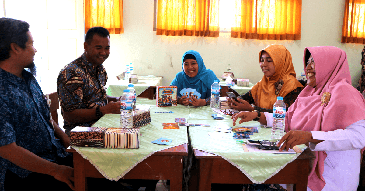 Foto : Workshop menyenangkan dengan dengan Gamifikasi