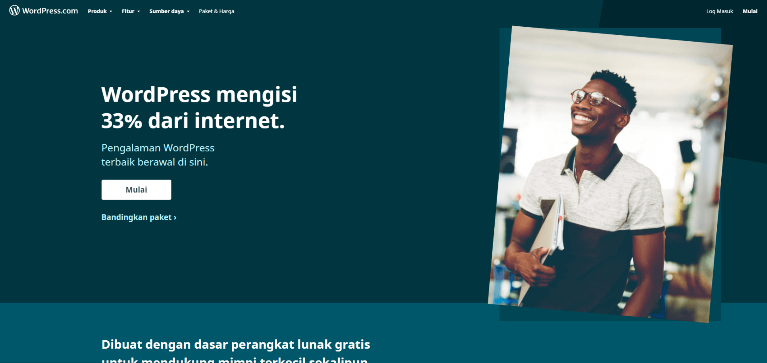 Home page Wordpress