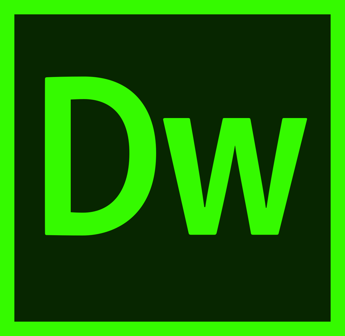 Logo Adobe Dreamweaver