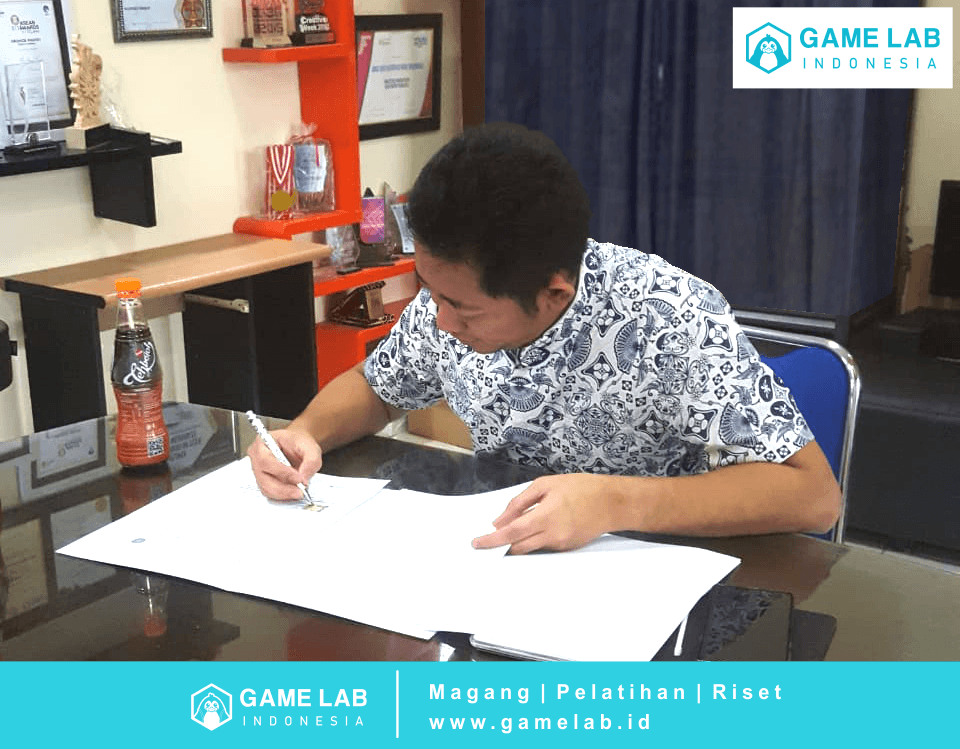 Penandatanganan kerja sama Game Lab Indonesia dengan Universitas Putra Indonesia