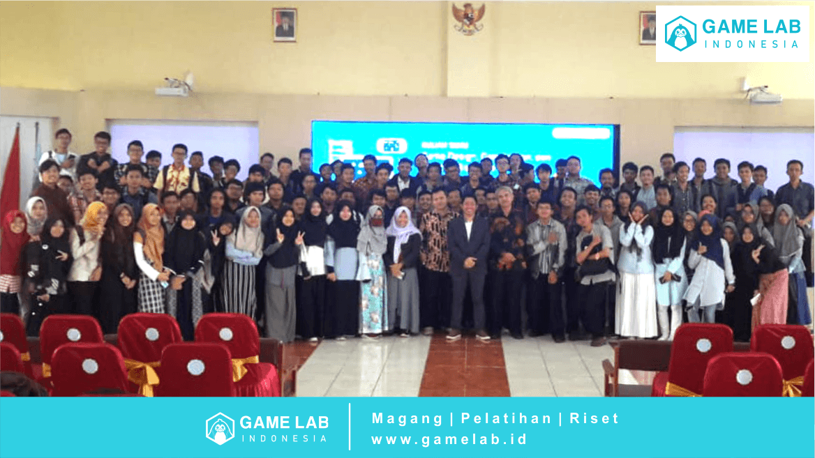 Tim Game Lab bersama dengan Mahasiswa FMIPA UNS