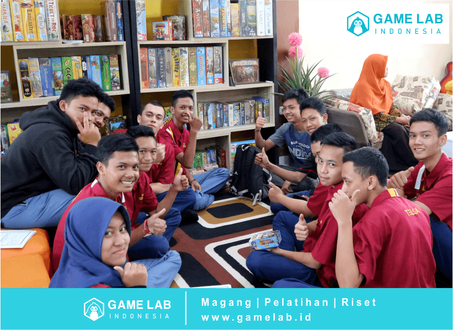 Peserta magang dari SMK Telekomunikasi Tunas Harapan