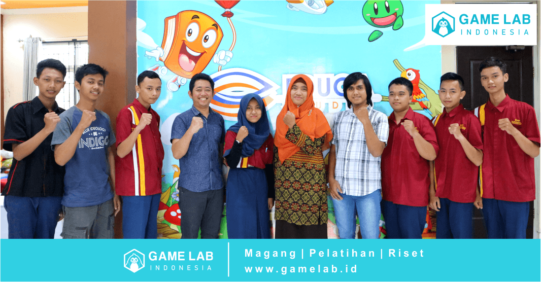 Perpisahan peserta magang dari SMK Telekomunikasi Tunas Harapan