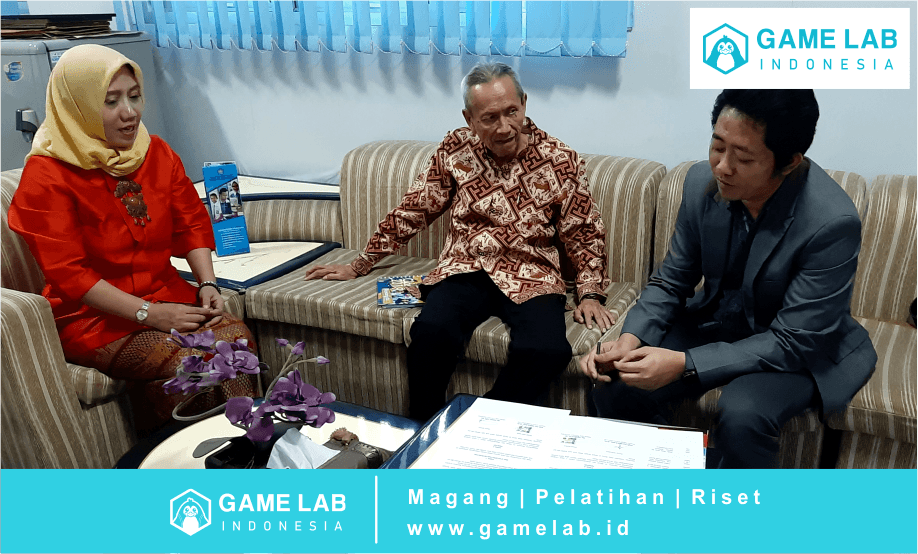 Tim Game Lab dan Perwakilan SMK Texmaco Semarang