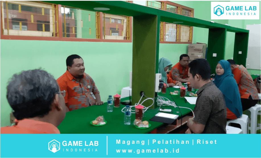 Foto : Penjajakan Kerjasama Game Lab dan SMK Negeri 1 Pedan