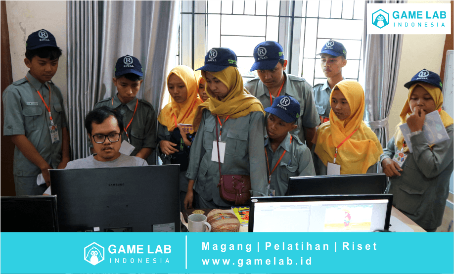 Foto : Melihat Proses Pembuatan Game dan Animasi