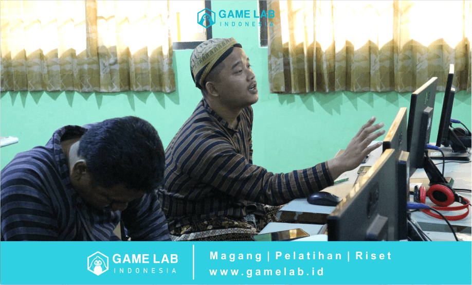 Foto : Tanya jawab dan diskusi tentang pembelajaran digital untuk siswa di SMK