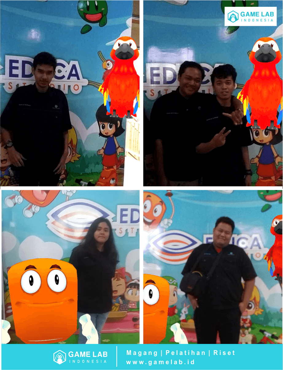 Foto : Hasil foto dengan menggunakan teknologi AR