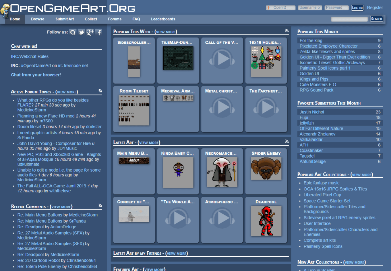 Gambar : Open Game Art website