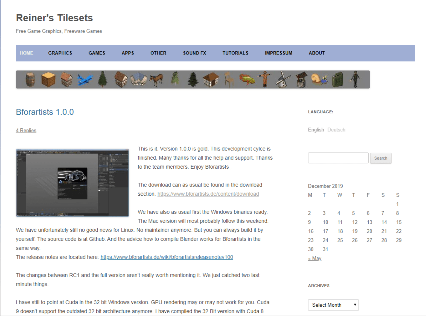 Gambar : Reiner's Tileset website