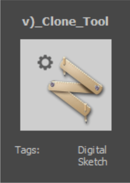 Gambar : Clone Tool