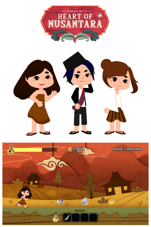 Pemenang pertama "Redeem the Heart of Nusantara"