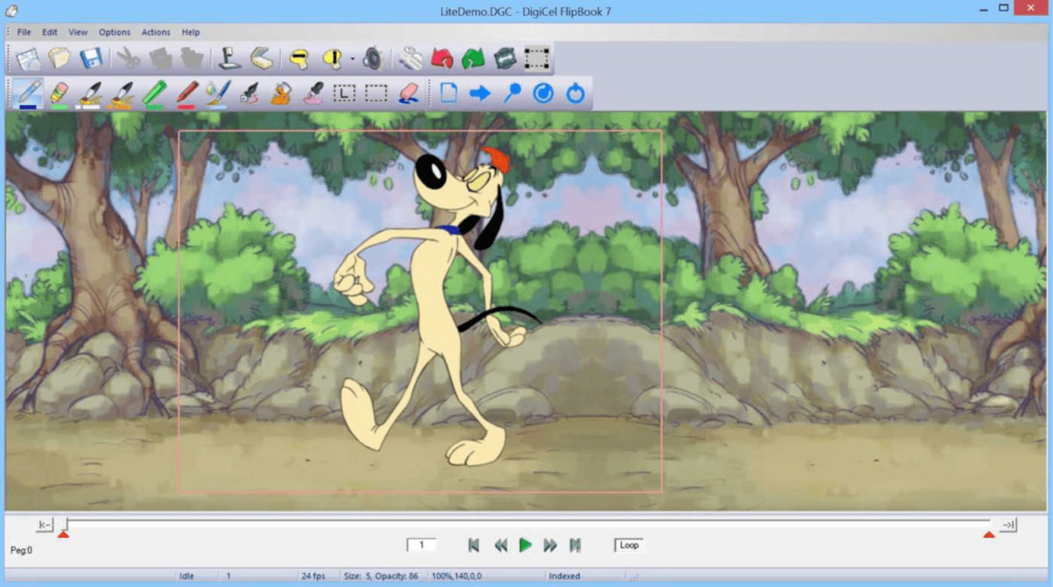 Gambar : DigiCel FLipBook